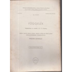   Priszter Szaniszló: Magyarország Kultúrflórája I. kötet F/2.füzet - Virágtalanok: Függelék (Kiegészítések és mutatók a 8-11. füzethez) (Kultúrflóra 14.)