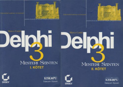 Marco Cantú: Delphi 3 Mesteri szinten I-II.