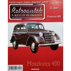   Joanna Dowgiatto-Tyszka (szerk.): Retroautók a keleti blokkból 32. - Moszkvics 400