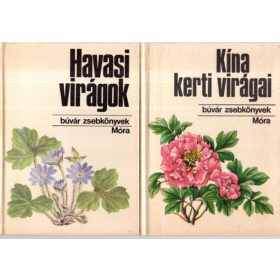   Kósa-Varga: 2 db búvár zsebkönyv /VIRÁGOK/ ( Kína kerti virágai+Havasi virágok )