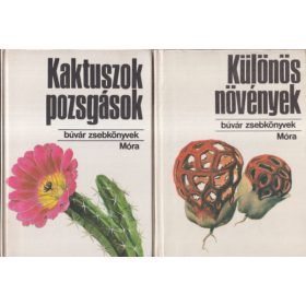   2db búvár zsebkönyv: Különös növények + Kaktuszok, pozsgások