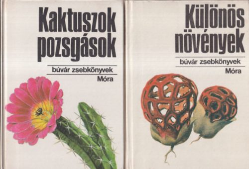 2db búvár zsebkönyv: Különös növények + Kaktuszok, pozsgások