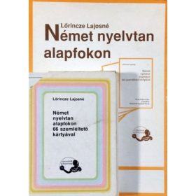   Lőrincze Lajosné: Német nyelvtan alapfokon 66 szemléltető kártyával + Kísérőkötet