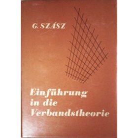 Dr. Szász Gábor: Einführung in die Verbandstheorie