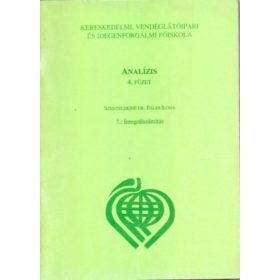   Szentelekiné Dr. Páles Ilona: Analízis 4. füzet 7.: Integrálszámítás (Gazdasági Matematika)