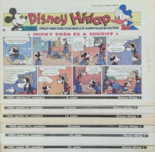 Disney Hírlap - 6 szórványszám (1993)