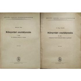   Babiczky Béla - Sz. Nagy Katalin: Könyvtári osztályozás, I-II.