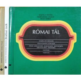  Eleink ételei + Itáliai ízek + Római tál (3 db szakácskönyv)