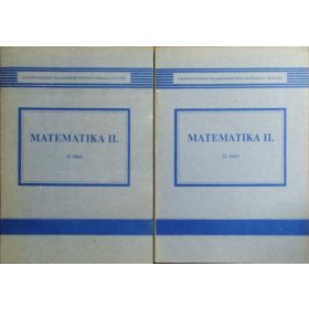   Dömötör Gábor (szerk.): Matematika II., 1-2. rész (2 kötet)