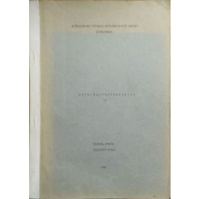 Szelestey Gyula: Repülőgépszerkezetek II.