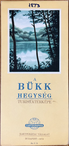 A Bükk hegység turistatérképe