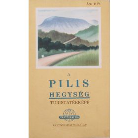 A Pilis hegység turistatérképe