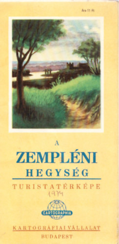 A Zempléni-hegység turistatérképe