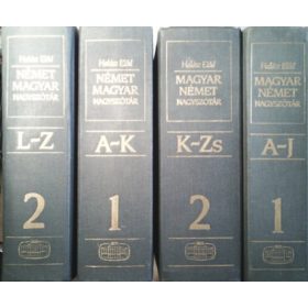   Halász Előd: Német-Magyar Nagyszótár I-II és Magyar-Német Nagyszótár I-II.