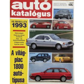 Autókatalógus (AS modellév 1993)