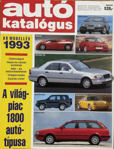Autókatalógus (AS modellév 1993)