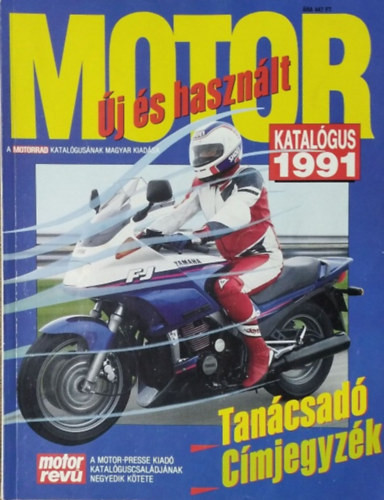 Motorkatalógus 1991