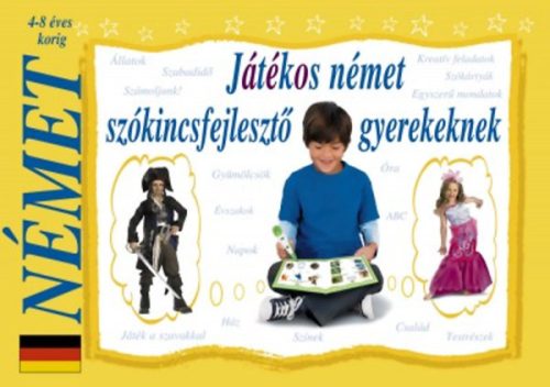 Simon: Játékos német szókincsfejlesztő gyerekeknek - 4-8 éves gyerekeknek