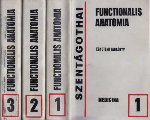 Szentágothai János: Functionalis anatomia I-III.
