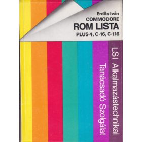 Erdős Iván: Commodore Rom Lista Plus 4, C-16, C-116