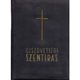   Káldi György S. J.: Újszövetségi szentírás a Vulgata szerint (fémkereszttel)