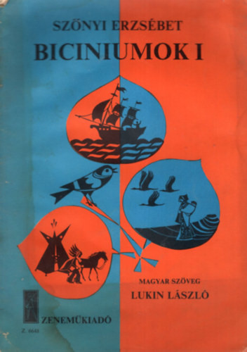 Szőnyi Erzsébet: Biciniumok I. (Japán dalok)