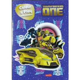 Transformers One - Colour & Play with Stickers