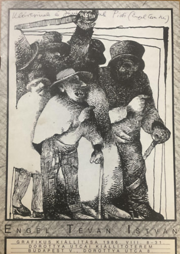 D. Udvary Ildikó (szerk.): Engel Tevan István grafikus kiállítása 1986. VIII. 8-31.