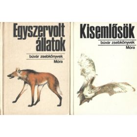   2 db Búvár Zsebkönyvek, Egyszervolt állatok, Kisemlősök