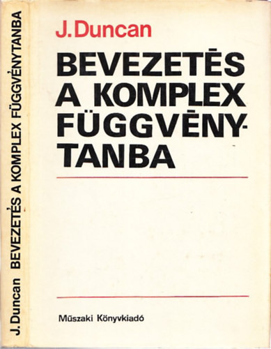 J. Duncan: Bevezetés a komplex függvénytanba