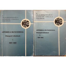   Kovácsné Dr. Bakosi Éva: Lépésben a változásokkal I-II. - Elhangzott előadások 1991-1993 (2 kötet)