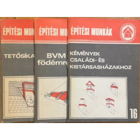 Magánépítők kiskönyvtára (3 kötet)