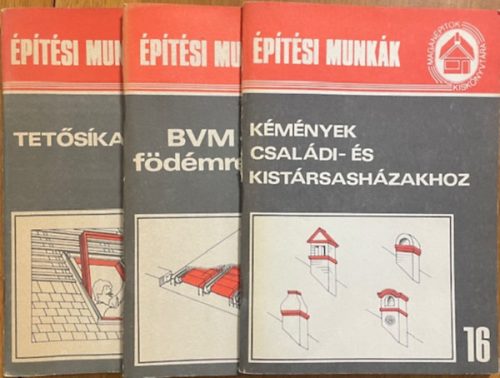 Magánépítők kiskönyvtára (3 kötet)