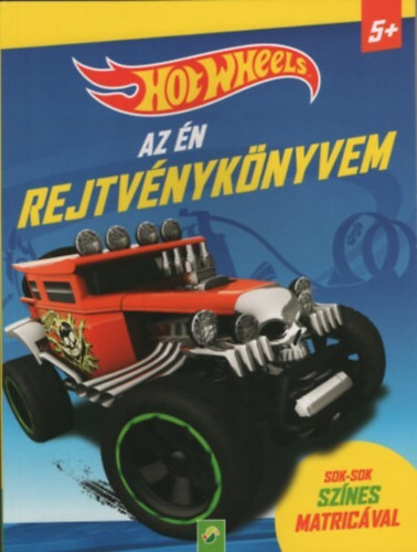 Hot Wheels: Az én rejtvénykönyvem – Sok-sok színes matricával