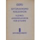Csepei Tibor: Gitárakkord kislexikon - Kleines Akkordlexikon für Gitarre