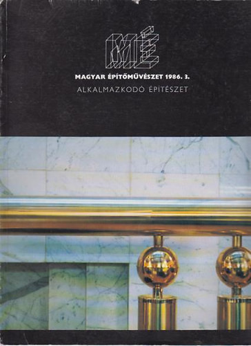 Magyar Építőművészet 1986/3.