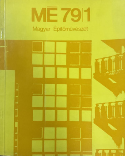 Magyar építőművészet 1979/1