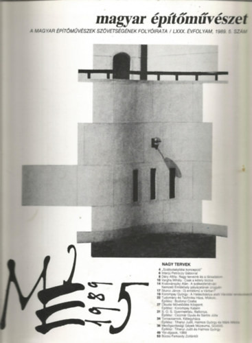 Moravánszky Ákos: Magyar építőművészet 1989/5