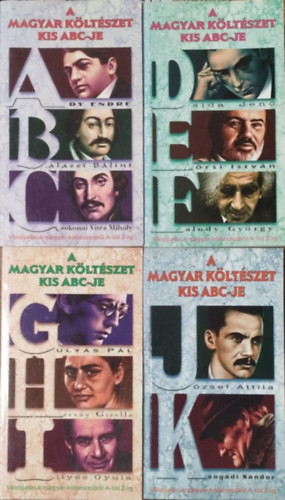 Katkó Lajosné - Nagy Zoltán (vál.): A magyar költészet kis ABC-je, 1-4. (A-K)