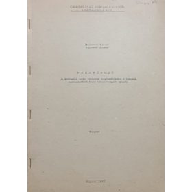   Gencsi László: Fahatározó- Fontosabb erdei fafajaink meghatározása fájának... (kézirat)