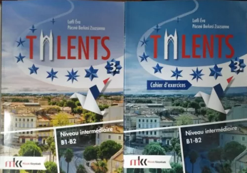 Pócsné Berkesi Zsuzsanna - Lotfi Éva: Talents 3. - Tankönyv + Cahier d'exercices (2 kötet)