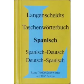   Langenscheidts Taschenwörterbuch - Spanisch-Deutsch, Deutsch-Spanisch