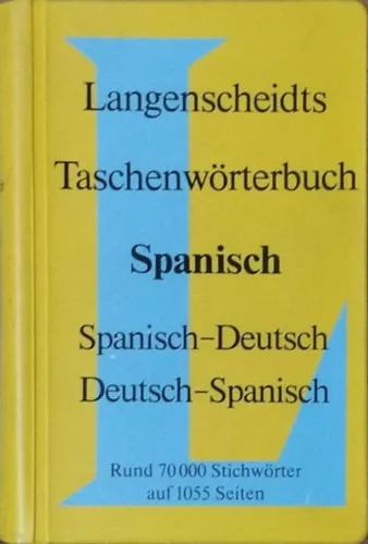 Langenscheidts Taschenwörterbuch - Spanisch-Deutsch, Deutsch-Spanisch