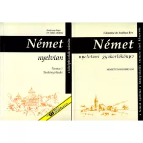   Hámoriné dr. Szalóczi Éva, Karácsony Lajos-Dr. Tálasi: Német nyelvtan a középiskolák számára + Német nyelvtani gyakorlókönyv