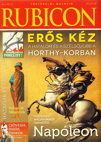 Rácz Árpád (szerk.): Rubicon 2013/9-10. szám