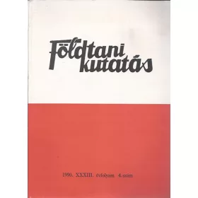   Dank Viktor dr.: Földtani kutatás 1990. XXXIII. évfolyam 4. szám