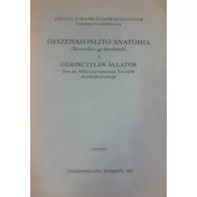   Tankönyvkiadó: Összehasonlító anatómia I.: Gerinctelen állatok