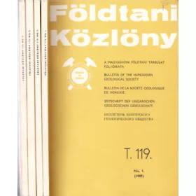 Földtani Közlöny 1989/1-4.