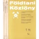 Dank Viktor dr.: Földtani Közlöny 1981/1-4. (3 kötetben)