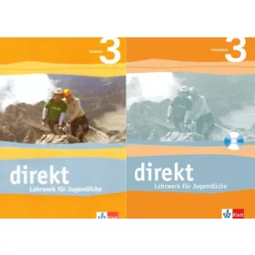  Direkt 3 Lehrwerk für Jugendliche Kursbuch + Arbeitsbuch CD melléklettel